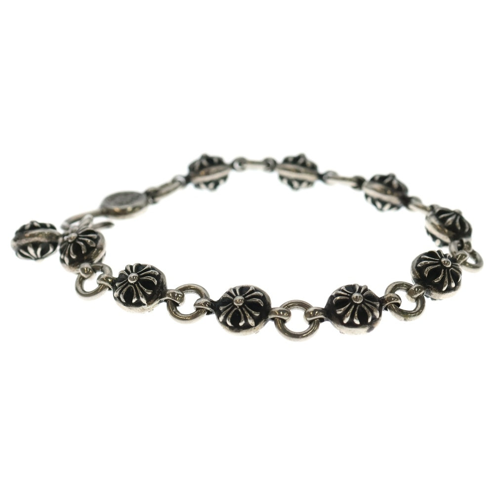 CHROME HEARTS(クロムハーツ) NO2 BALL #2クロスボールブレスレット シルバー BCA176