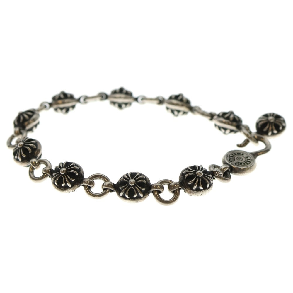 CHROME HEARTS(クロムハーツ) NO2 BALL #2クロスボールブレスレット シルバー BCA176