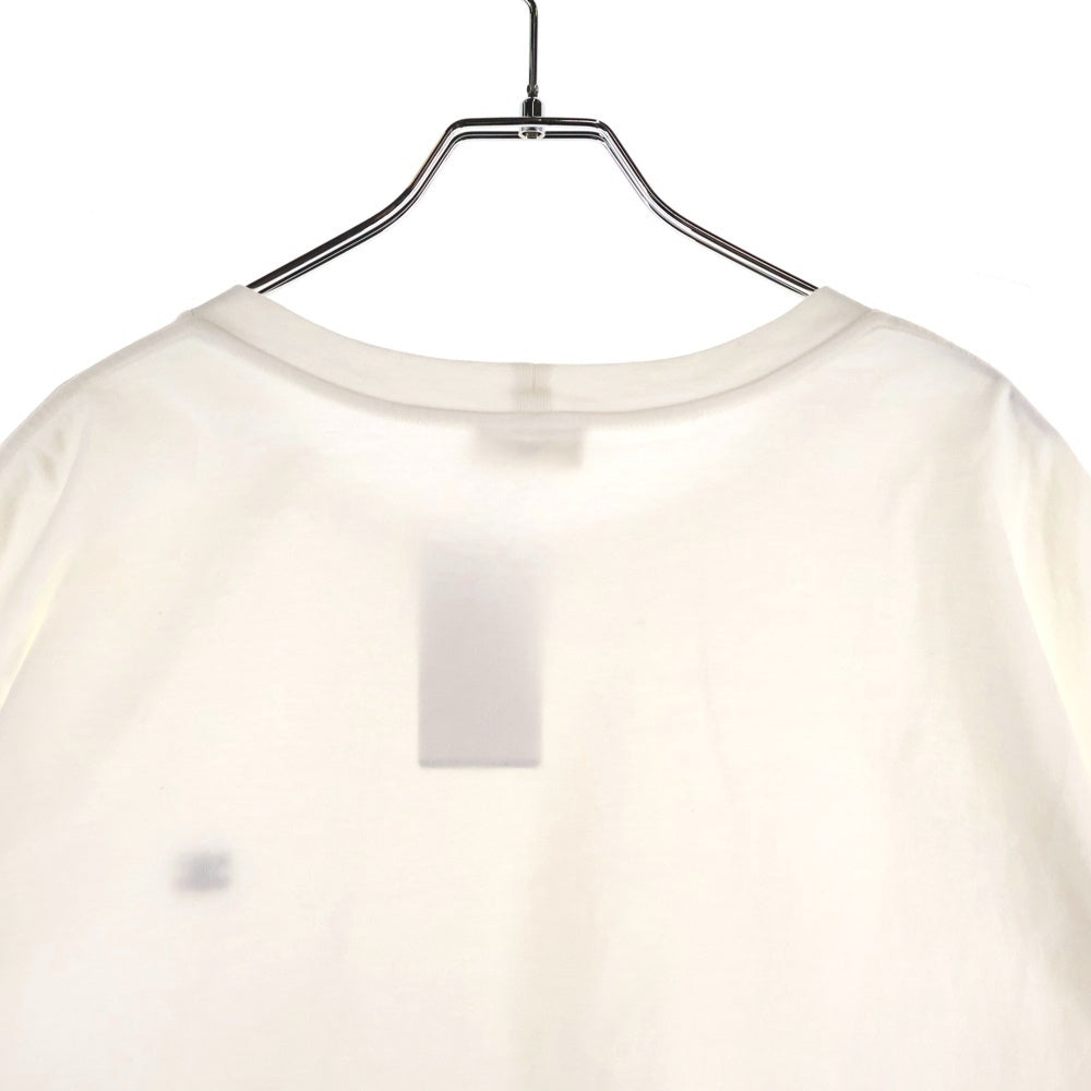 CELINE(セリーヌ) 24SS トリオンフ 胸ロゴ 半袖Tシャツ カットソー ホワイト 2X04I671Q.01OB