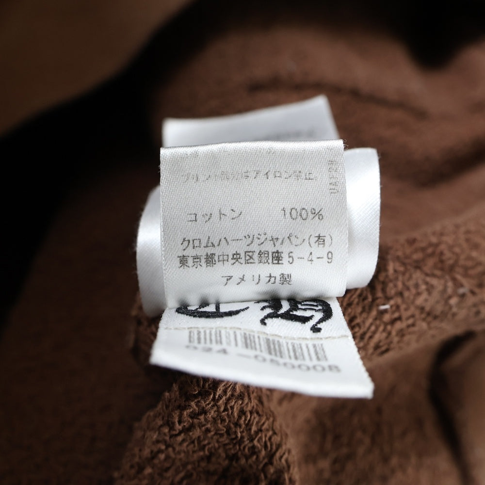 CHROME HEARTS(クロムハーツ) 19AW ×MATTY BOY PPO STRUCTURE HD PLVR ×マッティボーイ ストラクチャー スウェット プルオーバーパーカー ブラウン