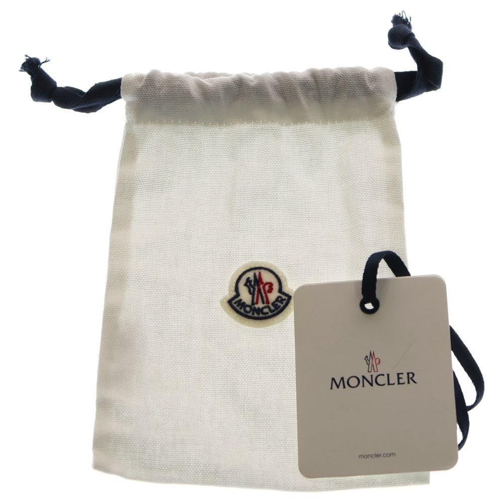MONCLER(モンクレール) 24SS KEY RING 立体アイコンロゴ キーリング バッグチャーム ホワイト J109A 6F00007 M2489