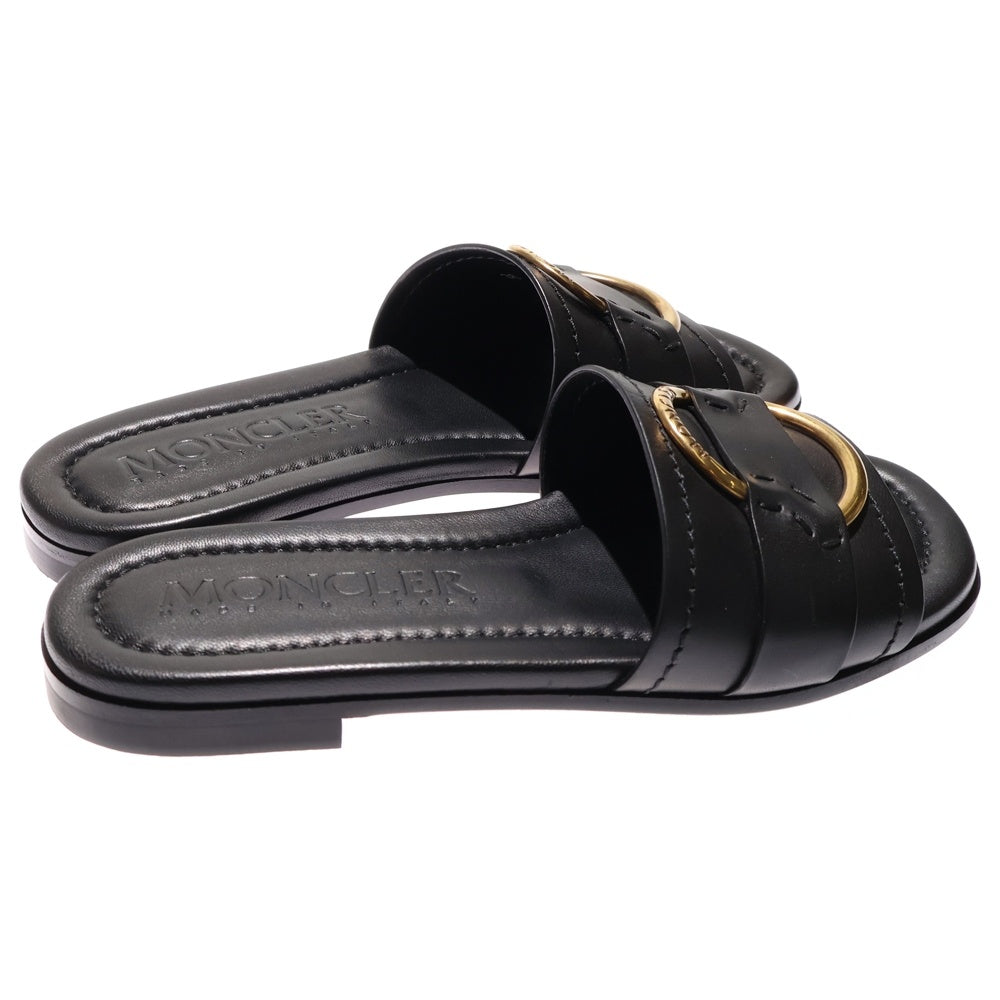 MONCLER(モンクレール) 24SS BELL SLIDES SHOES ベルスライドシューズ サンダル ブラック レディース J109B4C00160 M4097