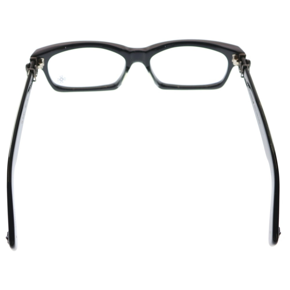 CHROME HEARTS(クロムハーツ) FOTI H.T. 1 フォティモチーフ クリアレンズ サングラス メガネ ブラック/シルバー