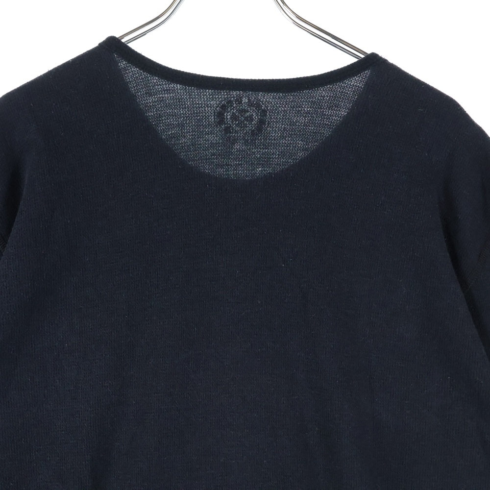 CHROME HEARTS(クロムハーツ) THERMAL L/S BSフレア LONG SLEEVE サーマル BSフレア 長袖Tシャツ カットソー ブラック