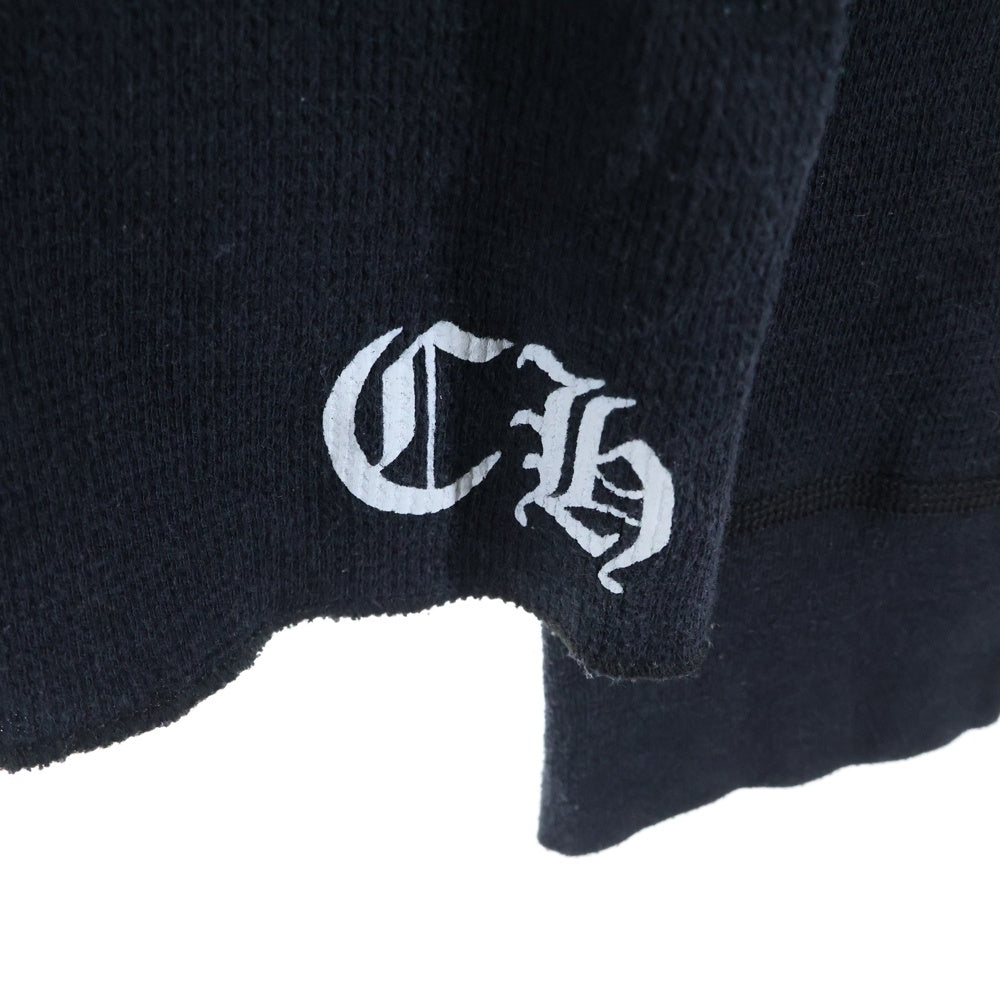 CHROME HEARTS(クロムハーツ) THERMAL L/S BSフレア LONG SLEEVE サーマル BSフレア 長袖Tシャツ カットソー ブラック