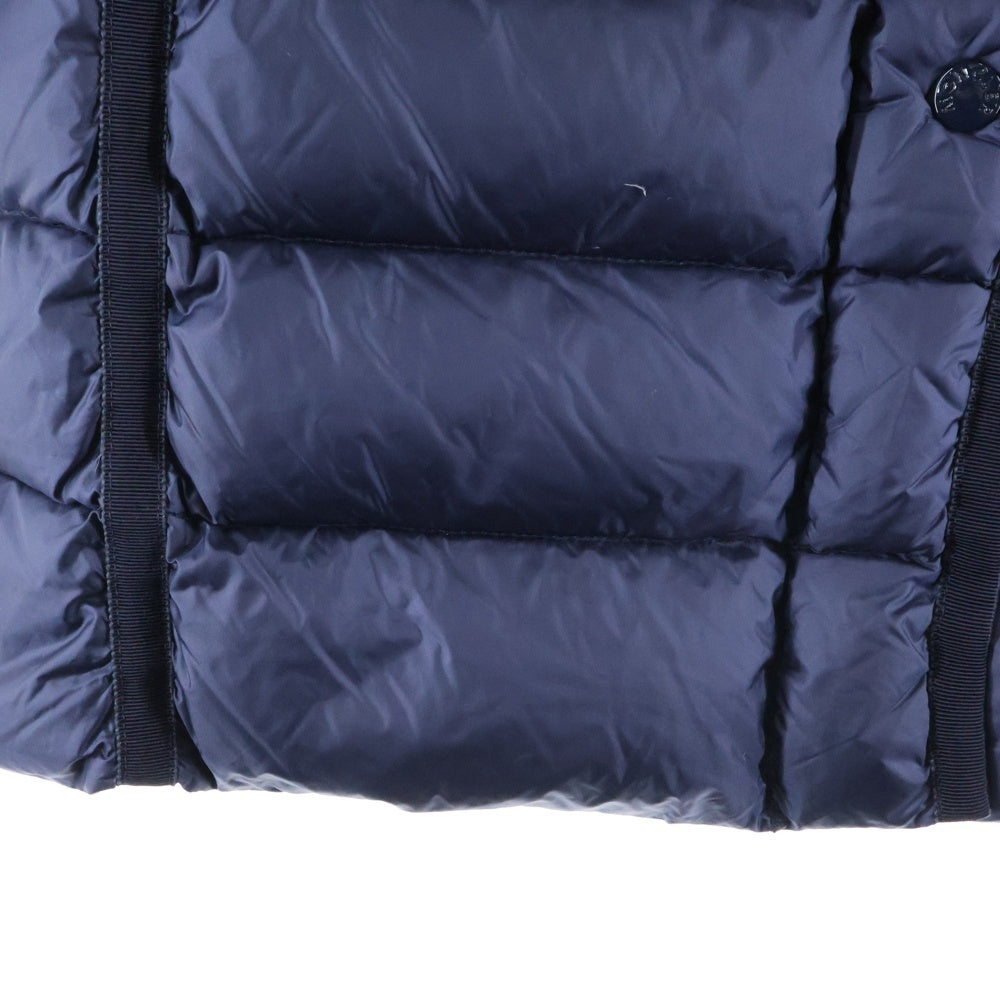 MONCLER(モンクレール) 16AW HERMIFUR エルミファー フーデッド ジップアップ ダウン ロング ジャケット コート ネイビー レディース B20934990015 53048