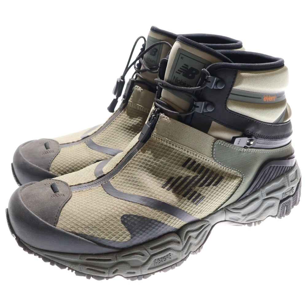 New Balance(ニューバランス) ×Snow Peak MSNB1SA2 TOKYO DESIGN STUDIO TBS Niobium Concept スノーピーク ハイカット マウンテンブーツ カーキ US9/27cm