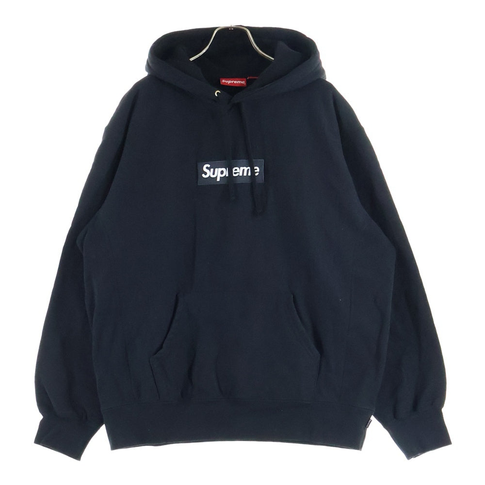 SUPREME(シュプリーム) 21AW Box Logo Hooded Sweatshirt ボックスロゴ プルオーバースウェットパーカー フーディー ブラック