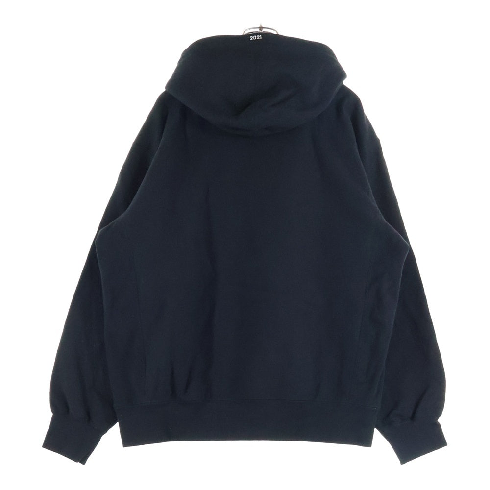 SUPREME(シュプリーム) 21AW Box Logo Hooded Sweatshirt ボックスロゴ プルオーバースウェットパーカー フーディー ブラック