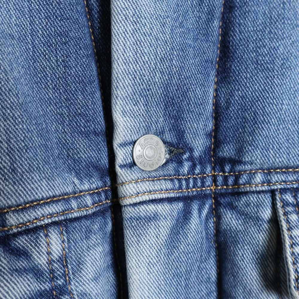 Acne Studios(アクネ ストゥディオズ) オーバーサイズ フィット デニムジャケット インディゴ FN-UX-OUTW000025