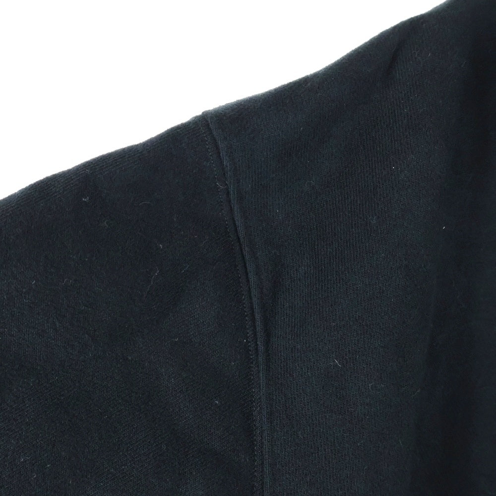 SUPPLIER(サプライヤ) Boxy Fit Cross Logo Hoodie ラインストーン クロスロゴ プルオーバーパーカー フーディー ブラック/パープル
