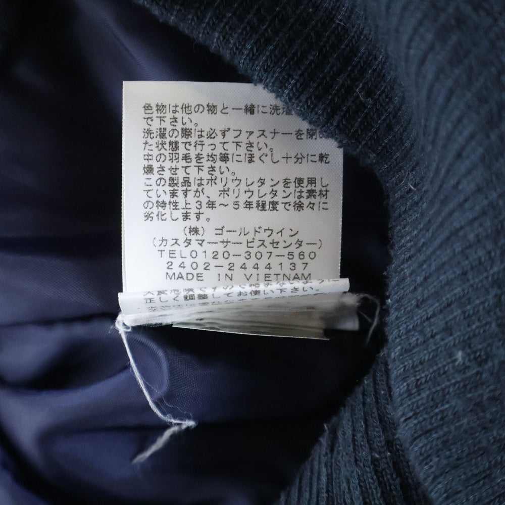 SUPREME(シュプリーム) 24AW ×THE NORTH FACE Down Filled Zip Up Hooded Sweatshirt ダウンフィル スウェット ジップアップフーデッドジャケット グレー NY52400I