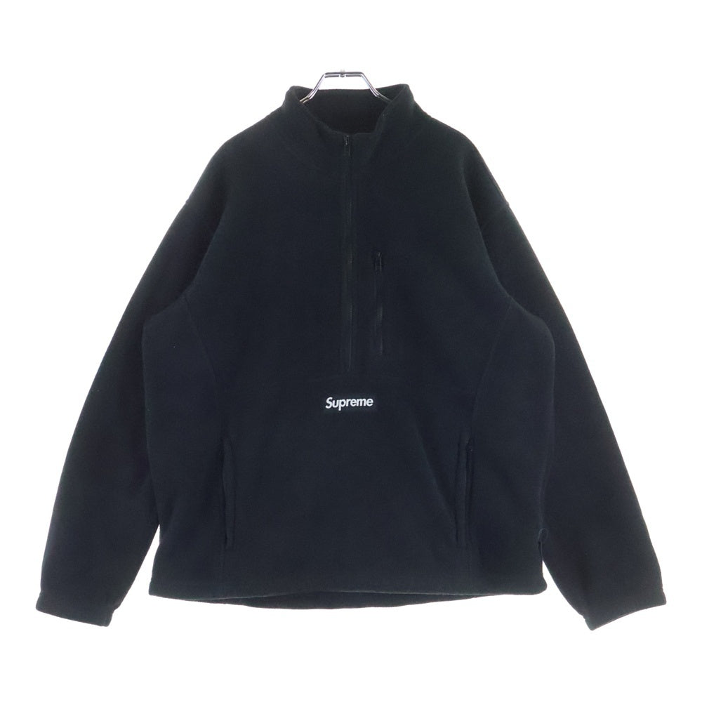 SUPREME(シュプリーム) 21AW Polartec Half Zip Pullover ポーラーテック ハーフジップジャケット ブラック