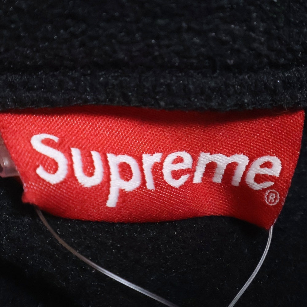 SUPREME(シュプリーム) 21AW Polartec Half Zip Pullover ポーラーテック ハーフジップジャケット ブラック