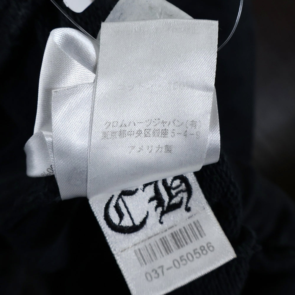 CHROME HEARTS(クロムハーツ) Graveyard Cemetery Cross Half Pants グレイブヤード 総柄 ハーフ ショート パンツ ブラック