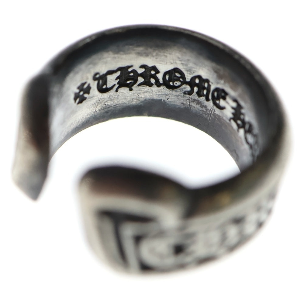 CHROME HEARTS(クロムハーツ) SM SCROLL LABEL スモールスクロールラベル リング シルバー BCA413