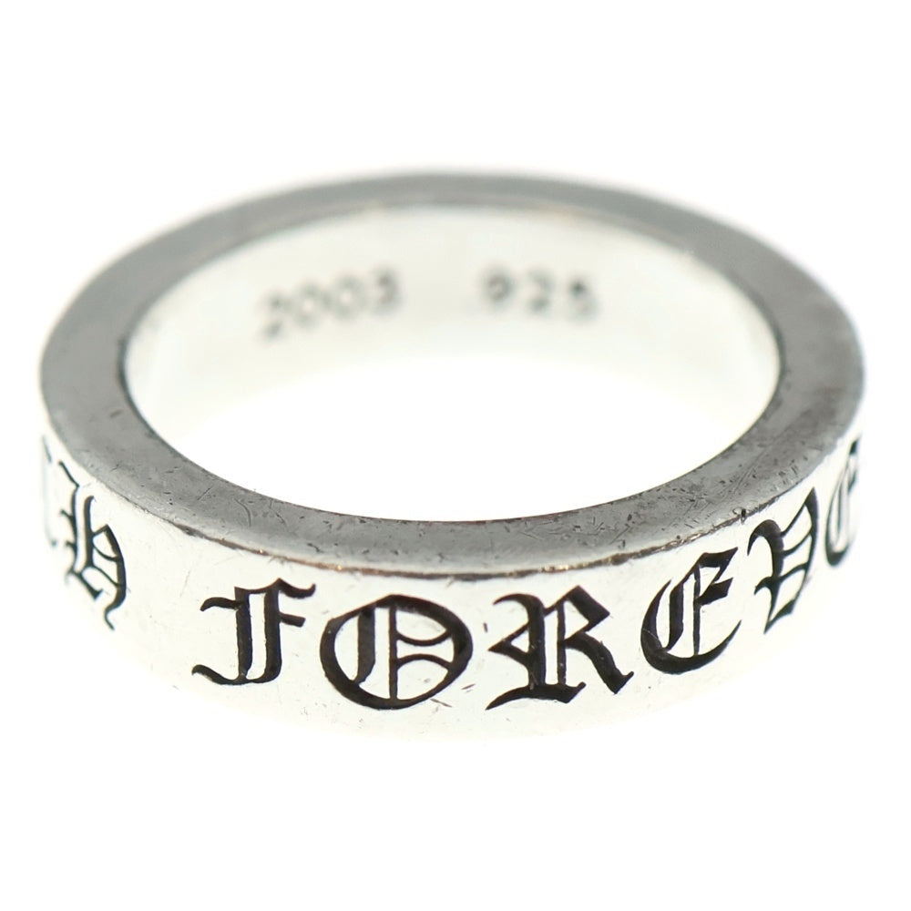CHROME HEARTS(クロムハーツ) 6mm SPACER FOREVER 6mmスペーサーリング フォーエバーシルバーBCA337