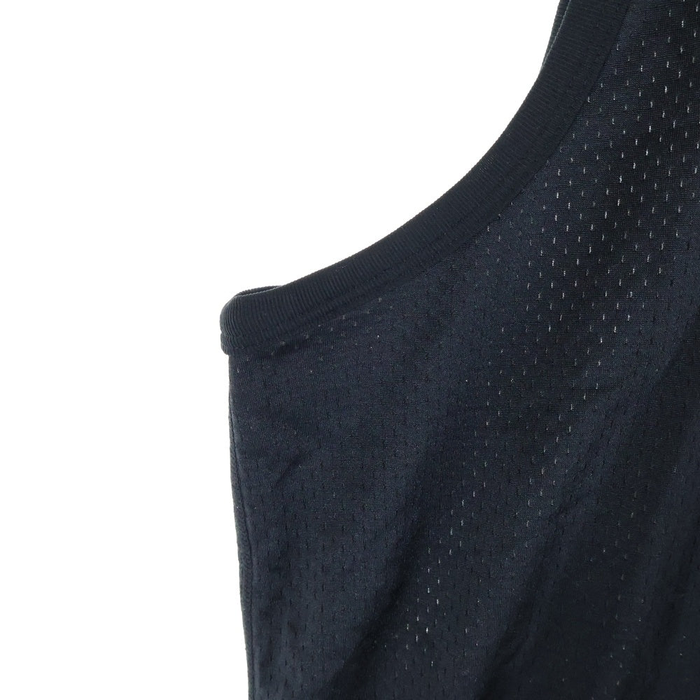 CHROME HEARTS(クロムハーツ) MESH WARM UP JERSEY リバーシブルCHロゴプリントメッシュタンクトップ ブラック