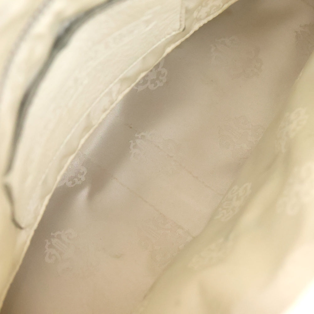 CHROME HEARTS(クロムハーツ) #2 SLOUCHY BAG クロスボール ダガー ハンドバッグ ホワイト