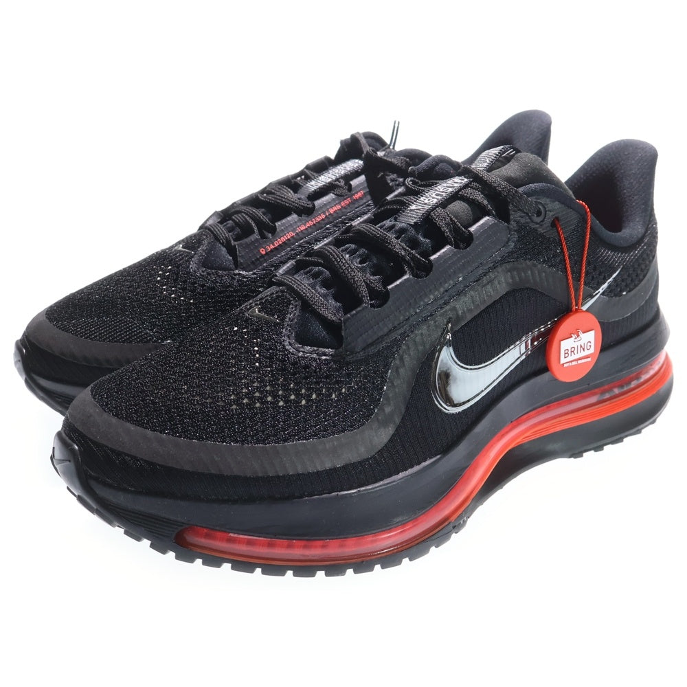NIKE(ナイキ) W PEGASUS PREMIUM CQ2593-003 Bright Crimson/Metallic Silver ウィメンズ ペガサス プレミアム ローカットスニーカー ブラック US10.5/27.5cm レディース