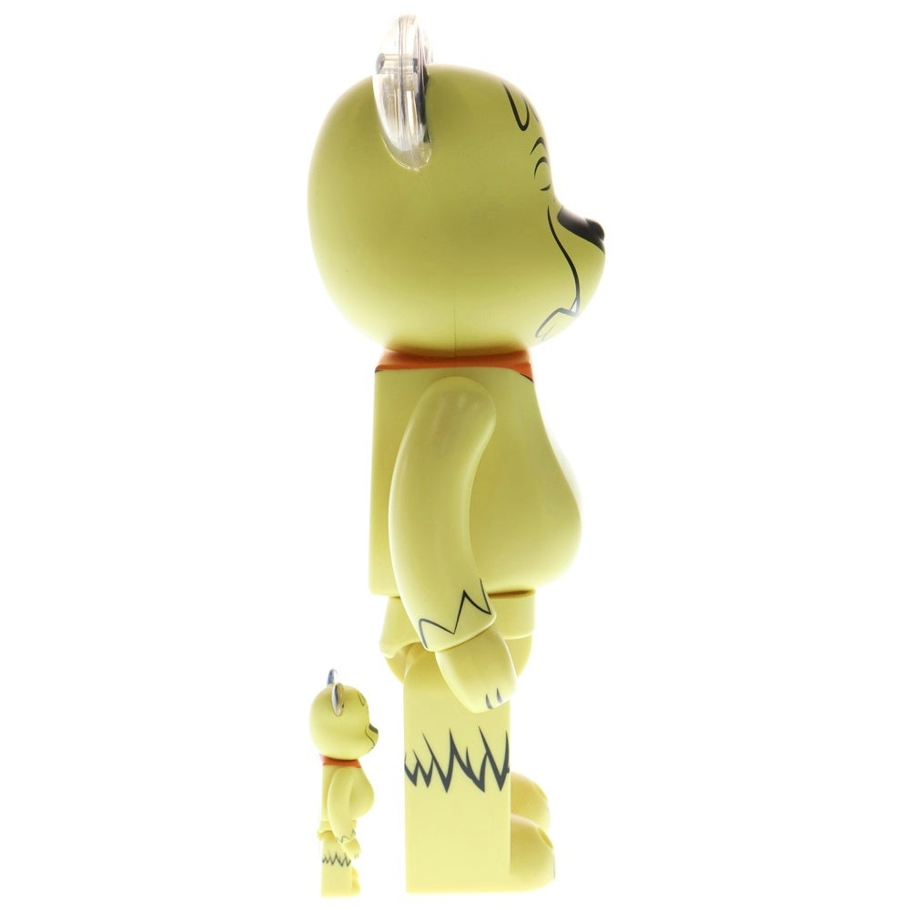 MEDICOM TOY(メディコムトイ) WACKY RACES×BE@RBRICK MUTTELEY 400% ケンケン ベアブリック フィギュア イエロー
