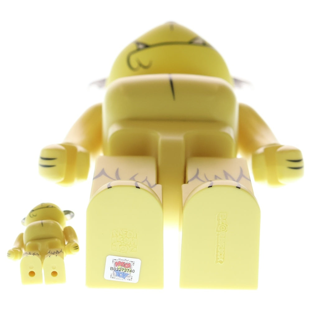 MEDICOM TOY(メディコムトイ) WACKY RACES×BE@RBRICK MUTTELEY 400% ケンケン ベアブリック フィギュア イエロー