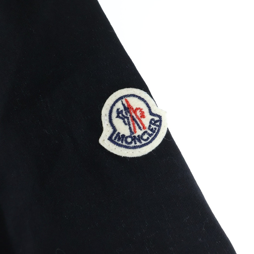 MONCLER(モンクレール) 19SS ワッペン付き 半袖Tシャツ カットソー ブラック E10918019800