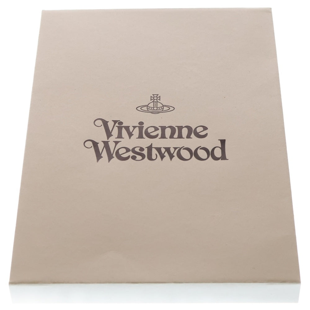 Vivienne Westwood(ヴィヴィアンウエストウッド) ロゴ刺繍 ウール ロングマフラー ボルドー レディース