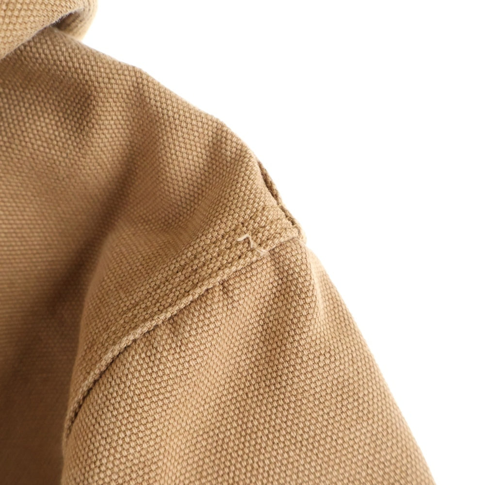 STUSSY(ステューシー) Canvas Worker Zip Hoodie キャンバス ワーカー ジップフーディー ブラウン 315107