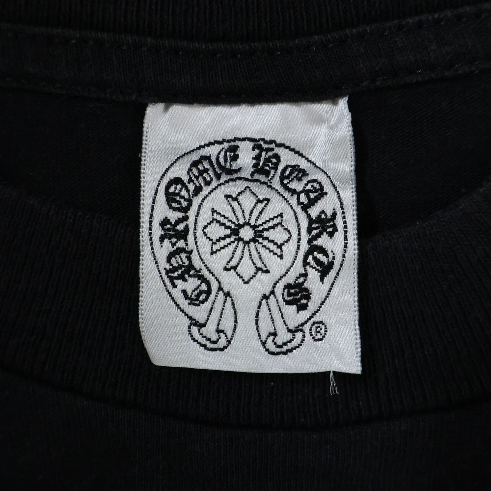 CHROME HEARTS(クロムハーツ) OLD バックセメタリープリント 半袖ポケットTシャツ カットソー ブラック