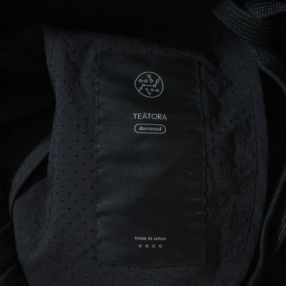 TEATORA(テアトラ) WALLET PANTS DOCTOROID ナイロン ウォレットパンツ ブラック TT-004-DR