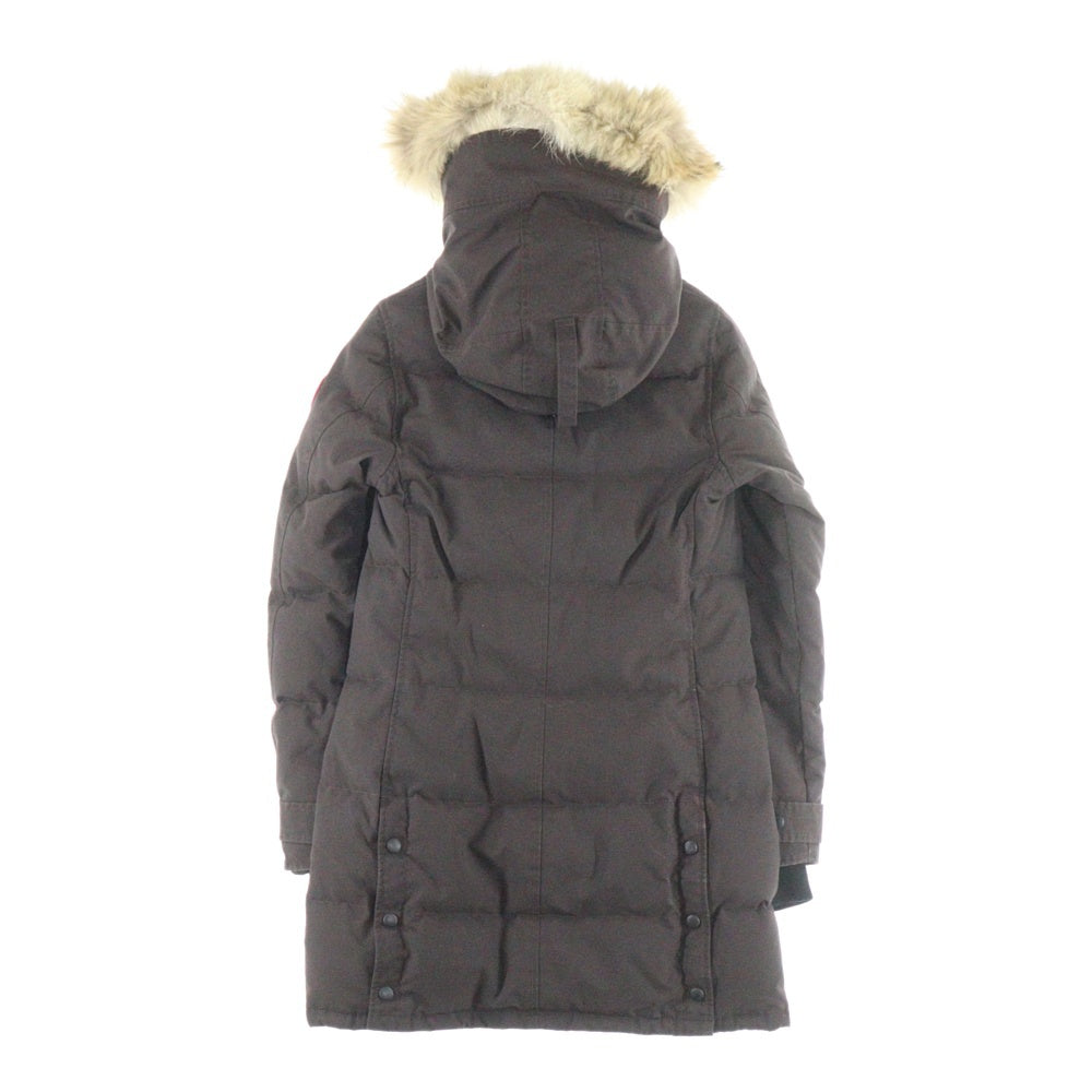 CANADA GOOSE(カナダグース) MACKENZIE PARKA マッケンジーパーカー ファーフーデッドジャケットダウンコート レディース ブラウン 2302JL