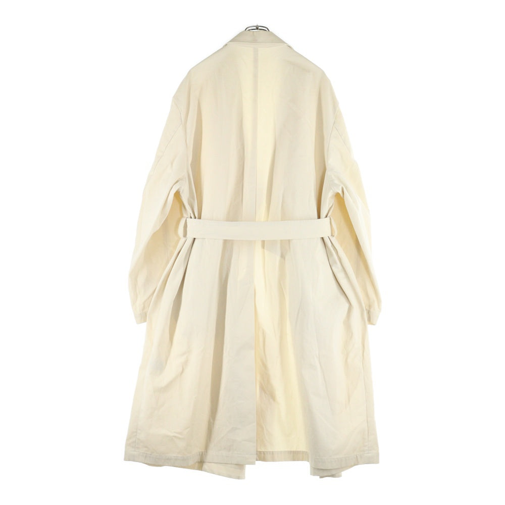 Stein(シュタイン) 20SS OVERSIZED LESS COAT コットン オーバーサイズ レス ロングコート ベージュ ST.124