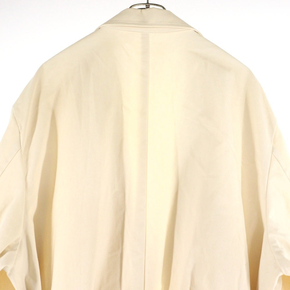 Stein(シュタイン) 20SS OVERSIZED LESS COAT コットン オーバーサイズ レス ロングコート ベージュ ST.124