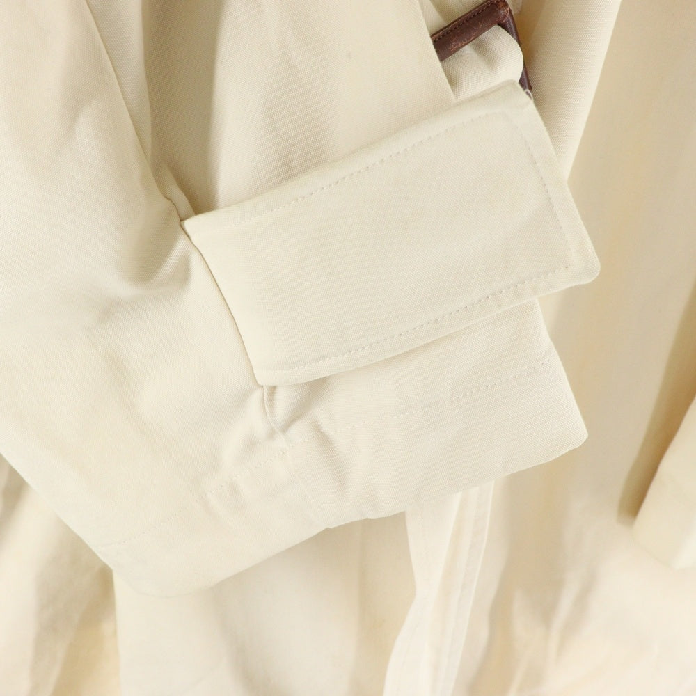 Stein(シュタイン) 20SS OVERSIZED LESS COAT コットン オーバーサイズ レス ロングコート ベージュ ST.124