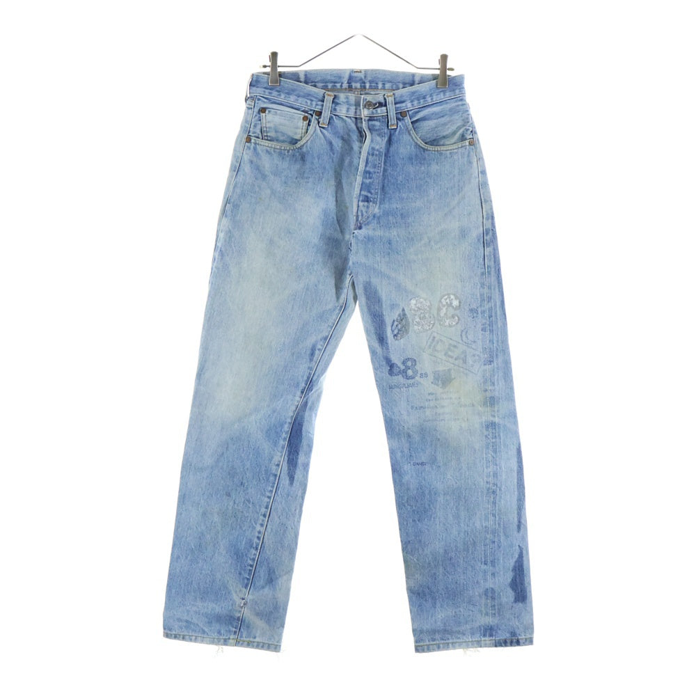 Levi's(リーバイス) 90S 501XX復刻 501-0003 ボタン裏555 BIG E プリント ボタンフライ デニムパンツ インディゴ