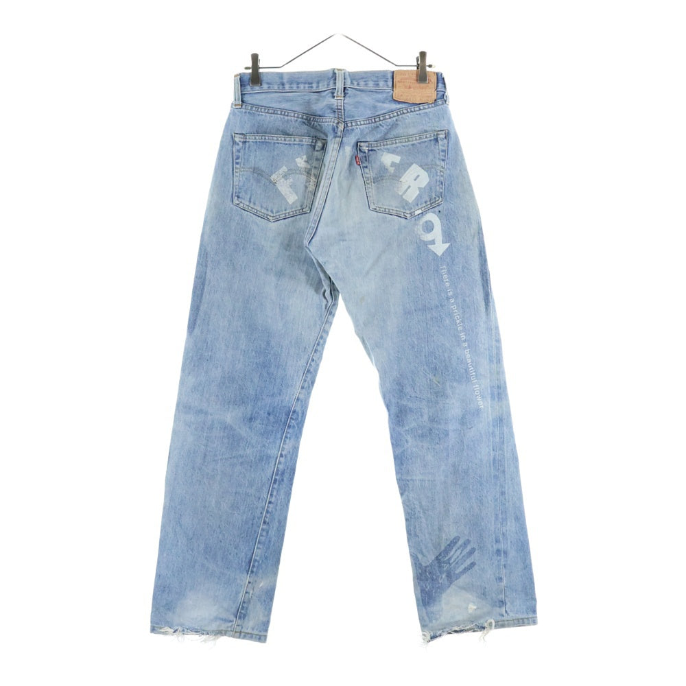 Levi's(リーバイス) 90S 501XX復刻 501-0003 ボタン裏555 BIG E プリント ボタンフライ デニムパンツ インディゴ