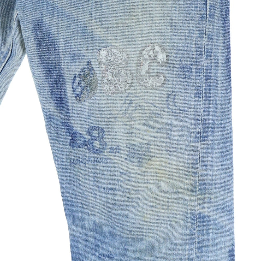 Levi's(リーバイス) 90S 501XX復刻 501-0003 ボタン裏555 BIG E プリント ボタンフライ デニムパンツ インディゴ