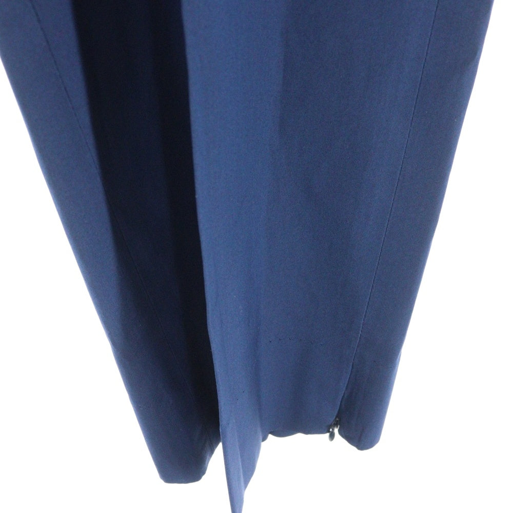 SOPH.(ソフネット) SUPER 100'S WOOL SHIRRING SLIM FIT SLACKS センタープレス スラックス ネイビー SOPH-1017