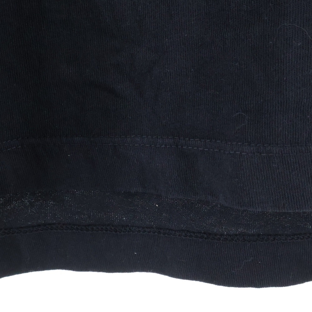 DENIM TEARS(デニムティアーズ) ADG S/S TEE フロントロゴ 半袖Tシャツ カットソー ブラック