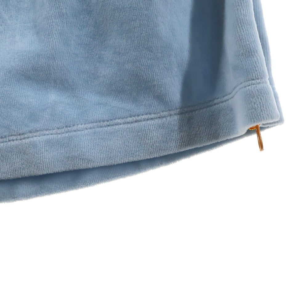DENIM TEARS(デニムティアーズ) Velour Warmup Track Pants ベロア トラック パンツ ブルー