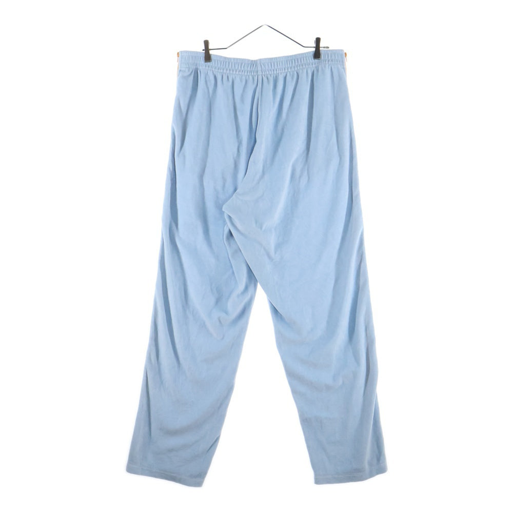 DENIM TEARS(デニムティアーズ) Velour Warmup Track Pants ベロア トラック パンツ ブルー