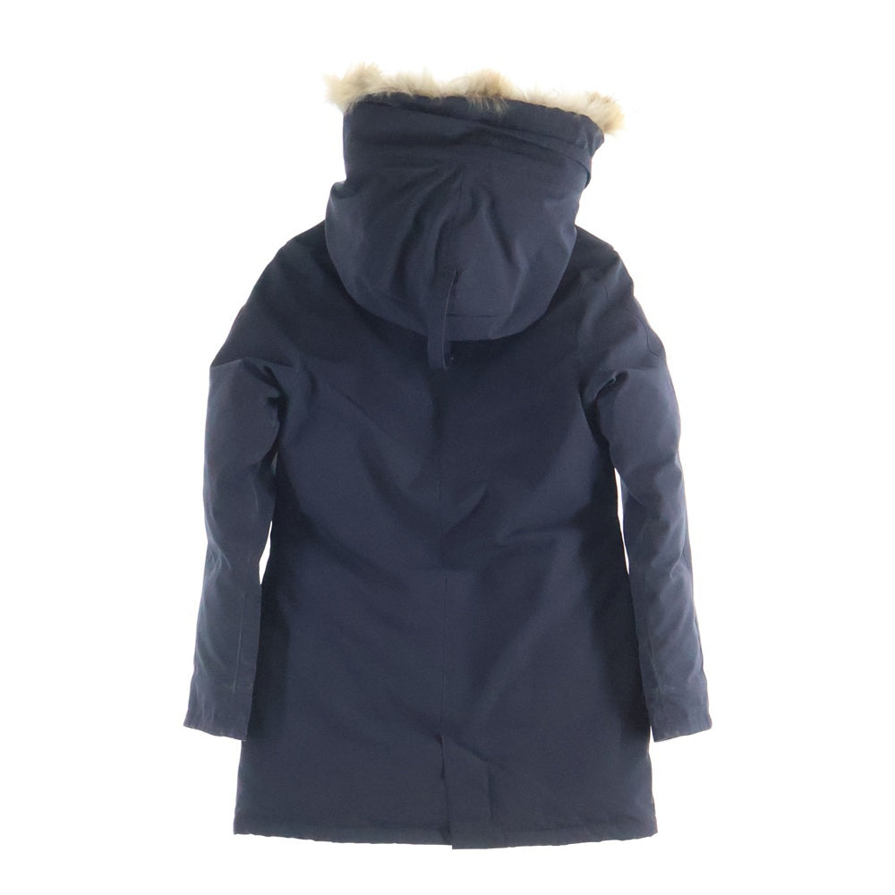 CANADA GOOSE(カナダグース) VICTORIA PARKA ヴィクトリアパーカー ファーダウンコート ブラック 3037LA