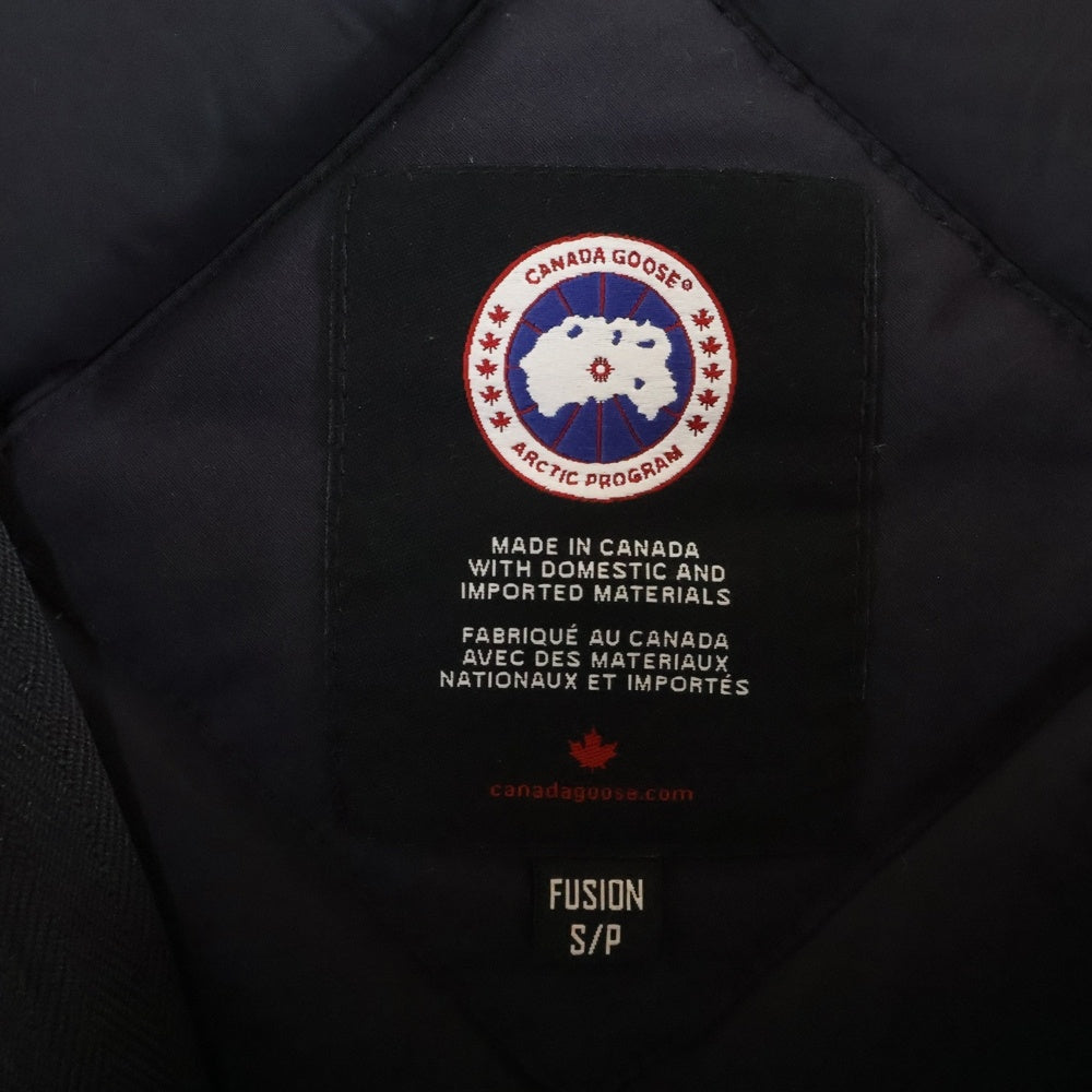 CANADA GOOSE(カナダグース) VICTORIA PARKA ヴィクトリアパーカー ファーダウンコート ブラック 3037LA