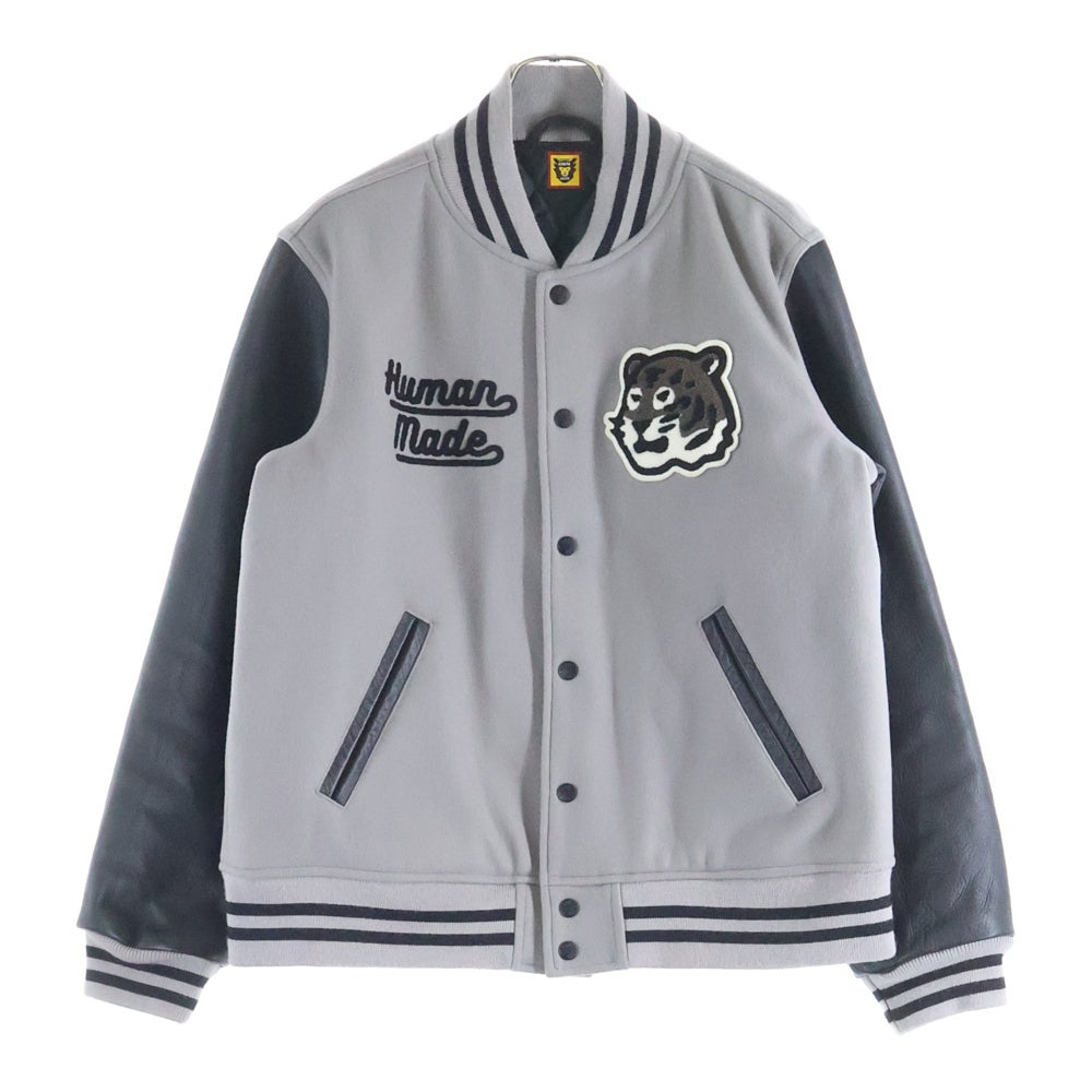 HUMAN MADE(ヒューマンメイド) 22AW VARSITY JACKET バーシティジャケット グレー
