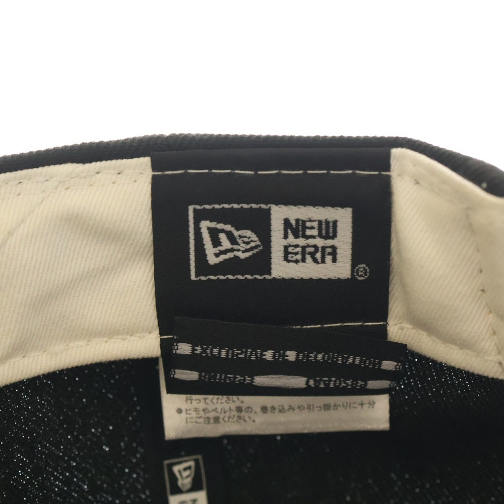 SAINT MICHAEL(セントマイケル) 24SS × New Era MX Cap ニューエラ MX刺繍 ベースボールキャップ 帽子 ブラック