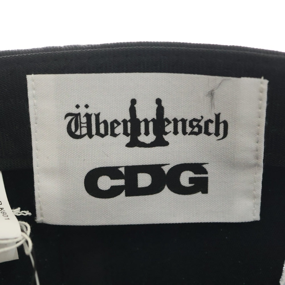COMME des GARCONS(コムデギャルソン) × G-DRAGON Ubermensch CLASSIC CAP ジードラゴン ウーバーメンシュ クラシック キャップ 帽子 ブラック