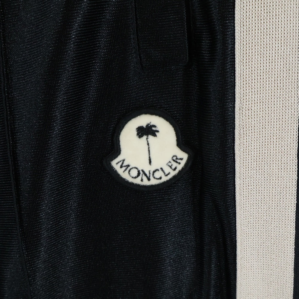 MONCLER GENIUS(モンクレール ジーニアス) 21AW×PALM ANGELS Track Pants パームエンジェルス トラックスーツ ブラック サイドラインパンツ H209L8H00001