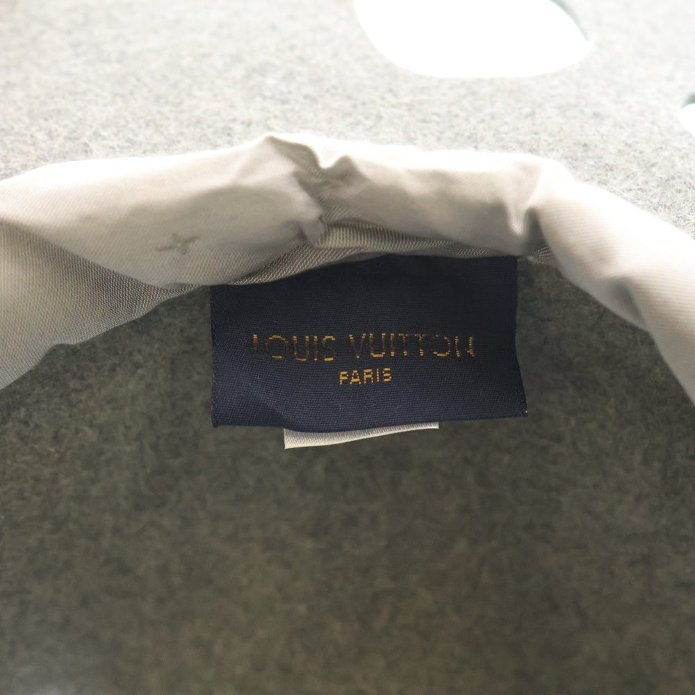 LOUIS VUITTON(ルイヴィトン) 19AW シャポーチーズ グレー ロングブリムハット MP2476 AP0139