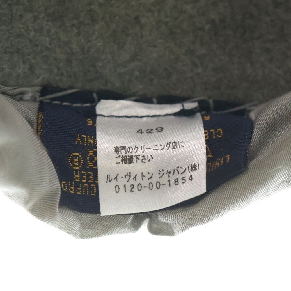 LOUIS VUITTON(ルイヴィトン) 19AW シャポーチーズ グレー ロングブリムハット MP2476 AP0139